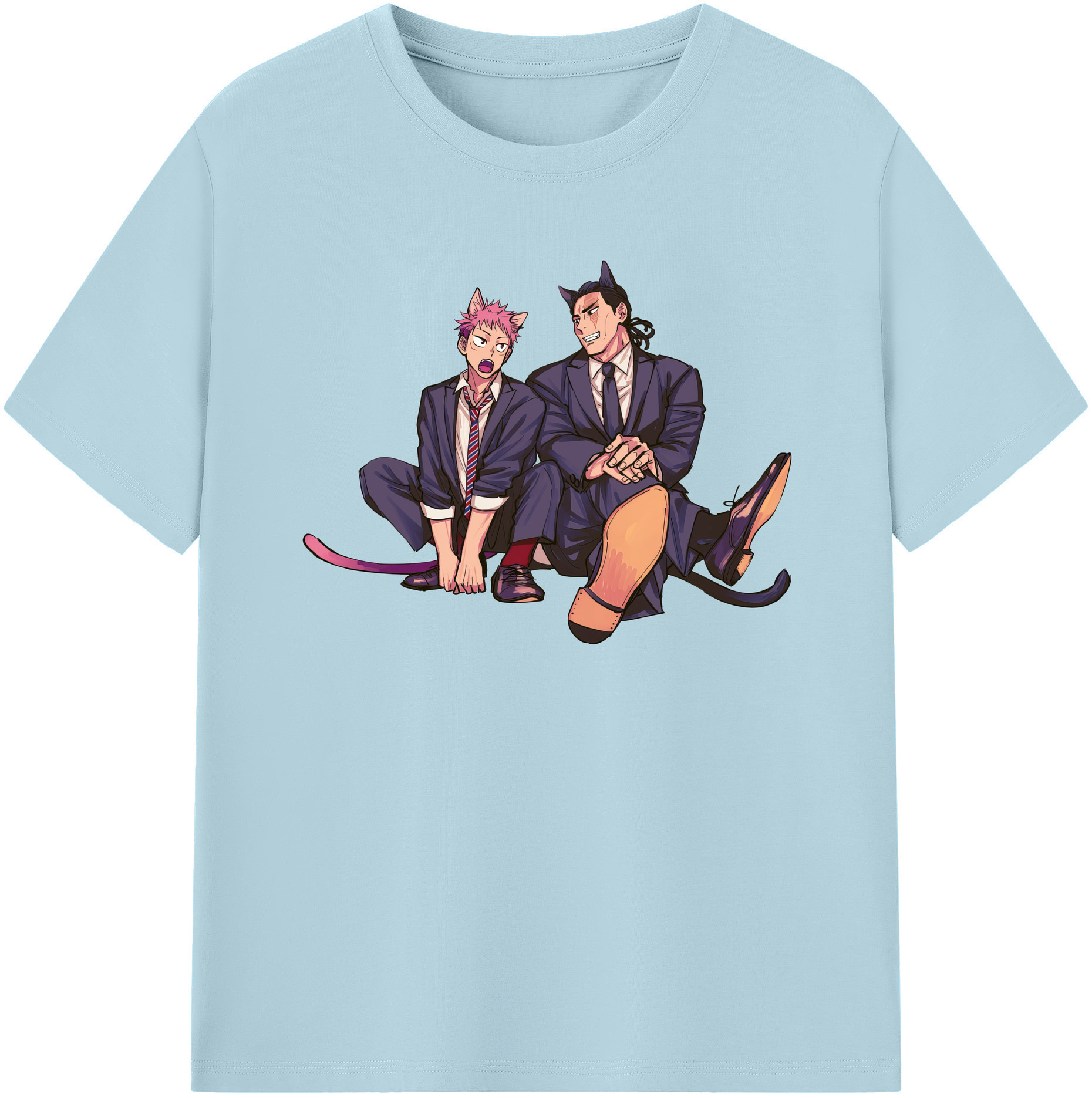 （画像用） 呪術廻戦 Jujutsu Kaisen 綿100％半袖Tシャツ（フロントプリント）